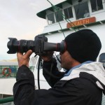 Carlos on the ferry